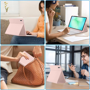 Чехол Tech-Protect SC Pen для Samsung Galaxy Tab A9+ A11+ Plus 11.0 X210 X215 X216 X230 X235 X236 - розовый