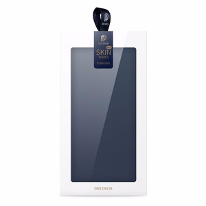 Dux Ducis Skin Pro dėklas Honor Magic5 Flip kortelių piniginė stovas mėlyna