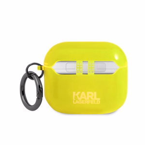 Karl Lagerfeld Choupette чехол для AirPods 3 - жёлтый
