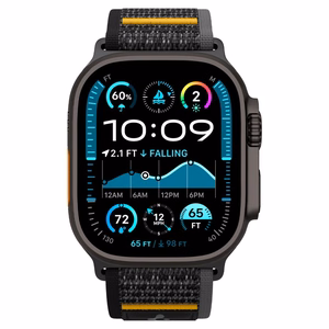 Spigen Athlex Air Strap for Apple Watch 44 / 45 / 46 / 49 mm - Black