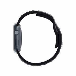 38/40/41/42 mm Black (small) - 3mk Silicone Watch Strap for Apple