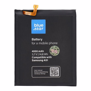 Аккумулятор для Samsung A51 4000 mAh Blue Star Premium