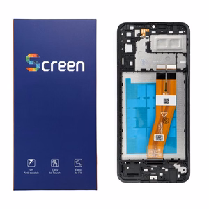 Оригинал ЖК-экран для Samsung A04E A042 F/M OEM с рамкой