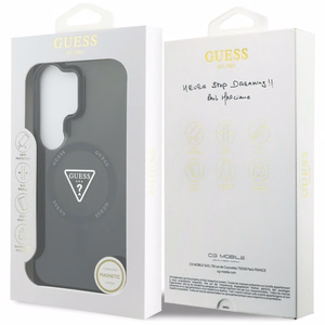 Guess чехол IML Gradient Triangle MagSafe для Samsung Galaxy S26 Ultra чёрный