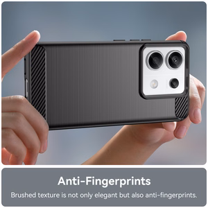 Anglies dėklas telefonui, skirtas Xiaomi Redmi Note 13 Pro – juodas