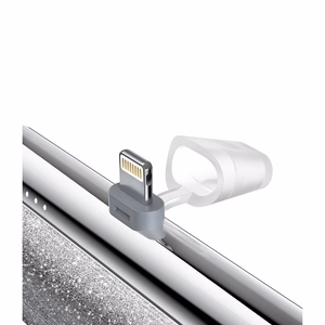 Powerbank Veger PlugOn (W0573P) PD QC3.0 2,4A 12W 5000 mAh with a built-in connector Lightning silver