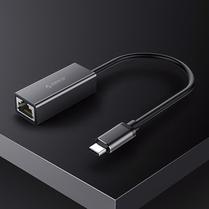 Orico XC-R45-V1 USB-C to RJ45 Gigabit Ethernet 1 Gbps Network Adapter - Black