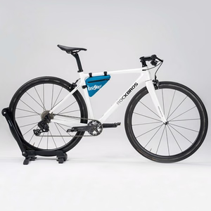 Rockbros G001 Flash Journey trikampis 0,8 l dviračio rėmo krepšys – mėlynas