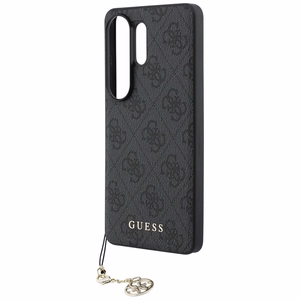 Guess чехол 4G Classic Logo Charm MagSafe для Samsung Galaxy S26 Ultra чёрный