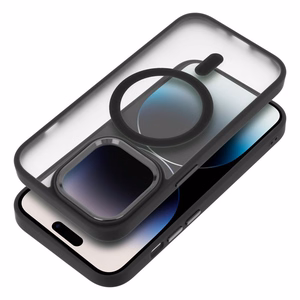 Чехол для iPhone 17 PRO MAX Matte Mag Cover совместимый с MagSafe чёрный