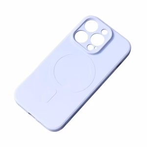 Силиконовый чехол с MagSafe для Samsung Galaxy A16 5G - голубой