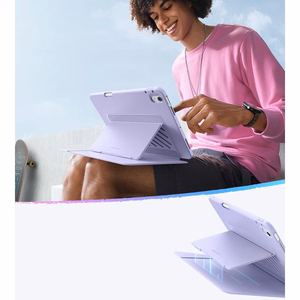 ESR Atverčiamas hibridinis dėklas iPad 10.9" 2020-2022 (4/5 gen.) / 11" 2024-2025 (6/7 gen.) - violetinis