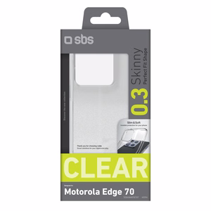 SBS Skinny dėklas skirtas Motorola Edge 70 - skaidrus