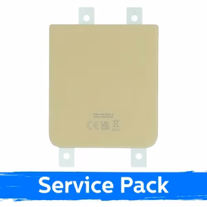 Back Cover Compatible With Samsung F721 Z Flip4 / Yellow / (Service Pack)