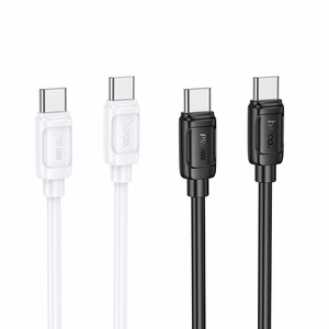 Кабель USB C to USB C Hoco PD 5A 240W 1 m X115 белый
