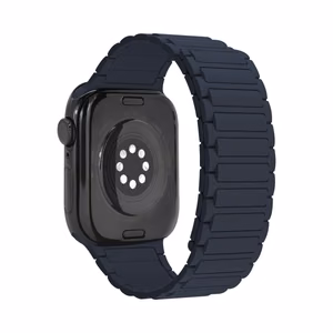 Mobilize Silicon Watch Band - Magnetic - for Apple 42/44/45/49mm - Blue