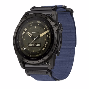 Nailono dirželis Garmin 26mm dizainas 1 tamsiai mėlynas
