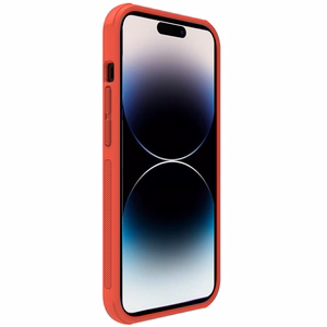 Dėklas Nillkin Super Frosted Shield Pro Apple iPhone 15 raudonas