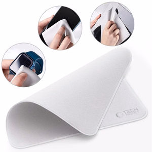 Ekranų šluostė TECH-PROTECT POLISHING CLOTH 2-PACK PILKAS