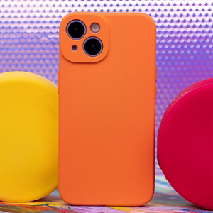 Silikoninis dėklas, skirtas "Xiaomi Redmi 13c 5G orange