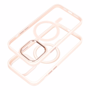 Чехол для Samsung S26 ULTRA Color Edge Mag Cover совместимый с MagSafe розовый
