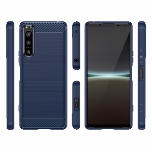 Thunder Case Xiaomi Poco M4 5G силиконовый бронированный чехол синий