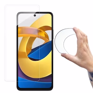 Wozinsky Nano Flexi hibridinis lankstus stiklo plėvelė Xiaomi Poco M4 Pro grūdintas stiklas