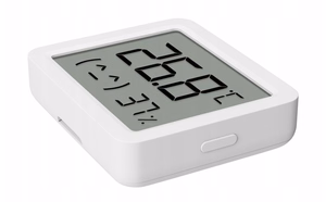 Xiaomi Smart Temperature and Humidity Monitor 3 Mini QBH4312GL – kompaktiškas temperatūros ir drėgmės matuoklis, baltas