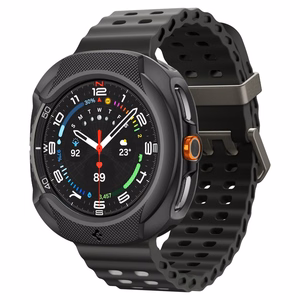 Чехол Spigen Liquid Air для Samsung Galaxy Watch 8 Classic 46mm - чёрный