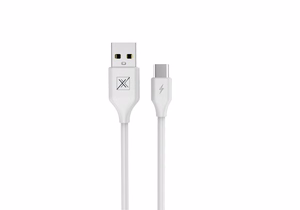 Кабель MX SET 2.4A/Type-C/1M белый