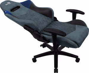 Aerocool DUKE AeroSuede Universali kompiuterinių žaidimų kėdė Juoda, Mėlyna