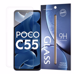 Standard Tempered Glass конверт закалённое стекло для Xiaomi Redmi 11A / Poco C55 / Redmi 12C 9H