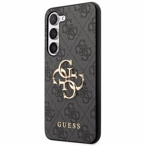 Guess 4G Big Metal Logo case for Samsung Galaxy A55 - black
