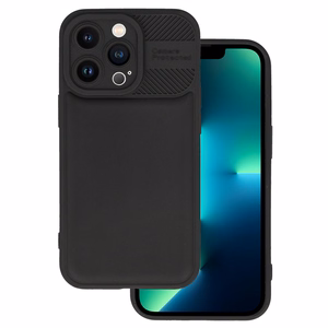 Чехол Camera Protected для iPhone 13 Pro Max чёрный