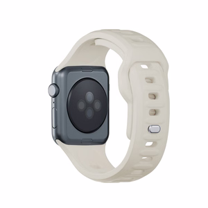 Силиконовый ремешок 3mk для Apple Watch, 38/40/41/42 mm, Nude, малый размер
