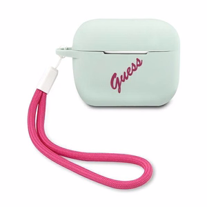 Guess GUACAPLSVSBF AirPods Pro чехол синий-фуксия/синий-фуксия Silicone Vintage