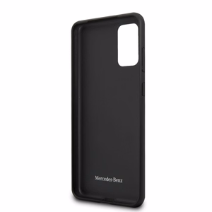 Mercedes Wood Line Walnut dėklas telefonui Samsung Galaxy S20+ – rudos spalvos