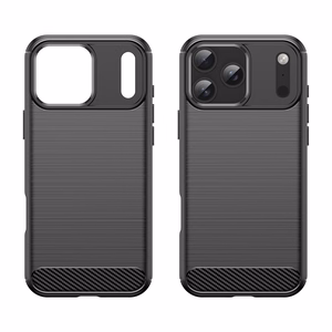 Anglies dėklas iPhone 17 Pro Max - juodas