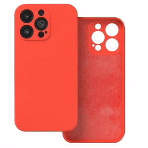 Minkštas dėklas telefonui XIAOMI Redmi Note 13 Pro 4G raudonas