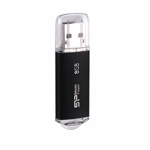 Silicon Power Ultima-II USB atmintukas 8 GB USB A tipo 2.0 Juoda