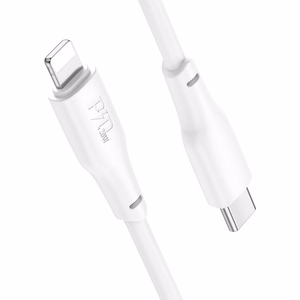 Кабель Hoco X93 60W USB-C на USB-C 1.0m белый