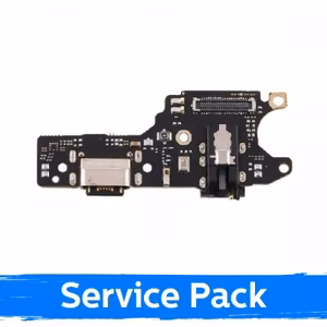 Разъём зарядки для Xiaomi Redmi Note 9 с шлейфом / Plata (Service Pack)