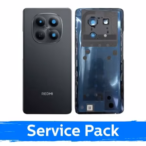 Xiaomi Redmi Note 15 4G back cover, Black (Service Pack)