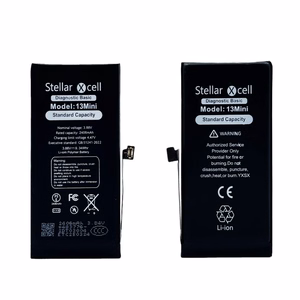 Аккумулятор StellarXcell Diagnostic для Apple iPhone 13 mini, 2410 мА·ч (стандартная ёмкость + высококачественная копия BMS)