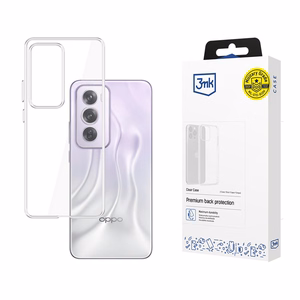 Чехол 3mk Clear для Oppo Reno 12 Pro - прозрачный