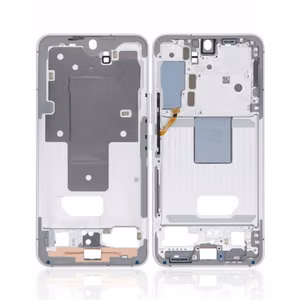 Vidurinis rėmelis Samsung S901 S22 (baltas)