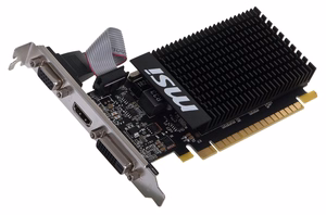 MSI V809-2000R GeForce GT 710 2 GB GDDR3 vaizdo plokštė