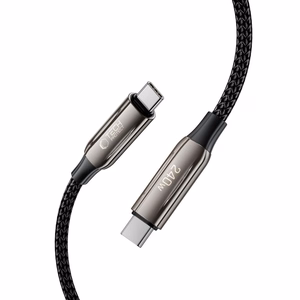 Кабель Tech-Protect UB10T Ultraboost USB-C PD240W QC4.0 100 см - чёрный