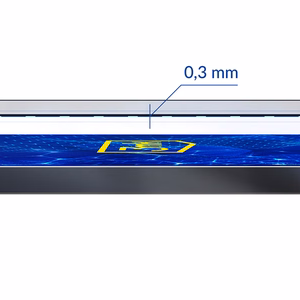 Grūdintas stiklas iPhone 14 / 13 Pro / 13 9H 3mk HardGlass Lite serija