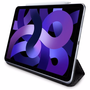 Guess GUFC11RM24PS4SGK Magnetic 4G Big Logo dėklas, skirtas iPad Air 11" (2024), juodas